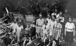 Teacher and Pupils Visiting Kolapore Dam