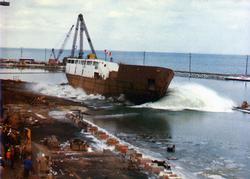  Last Launching at the Collingwood Harbour