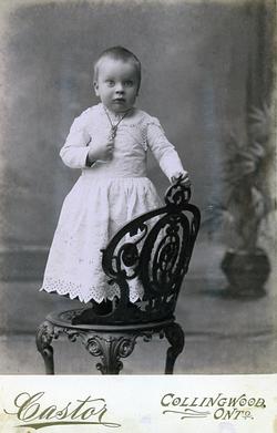 Castor Photography Collingwood - Child in Christening Gown