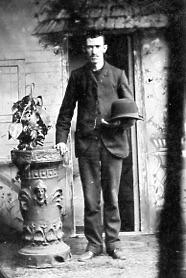 Tin Photograph - Unidentified Man With a Hat