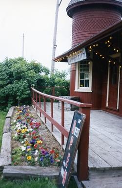 The Depot - Flower Bed and North Porch 