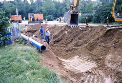 The Depot - Sewer Construction - June 1990