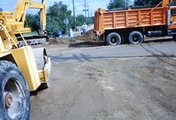 The Depot - Sewer Construction - June 1990