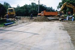 The Depot - Sewer Construction - July 1990