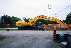 The Depot - Sewer Construction - July 1990