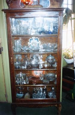 The Depot - Artifact -  Medium Cupboard with Glass Ware