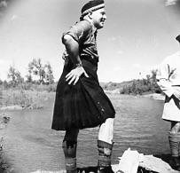 Willard Rorke in a Kilt 