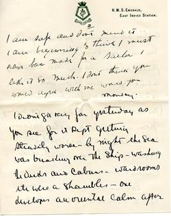 Letter from Willard to his Mother 7-10-34 - Part 3