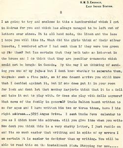 Letter from Willard to his Mother - 5-1-35 - Part 15